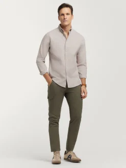 Alvaro Moreno CAMISA FLANNEL TWILL-Hombre Franela