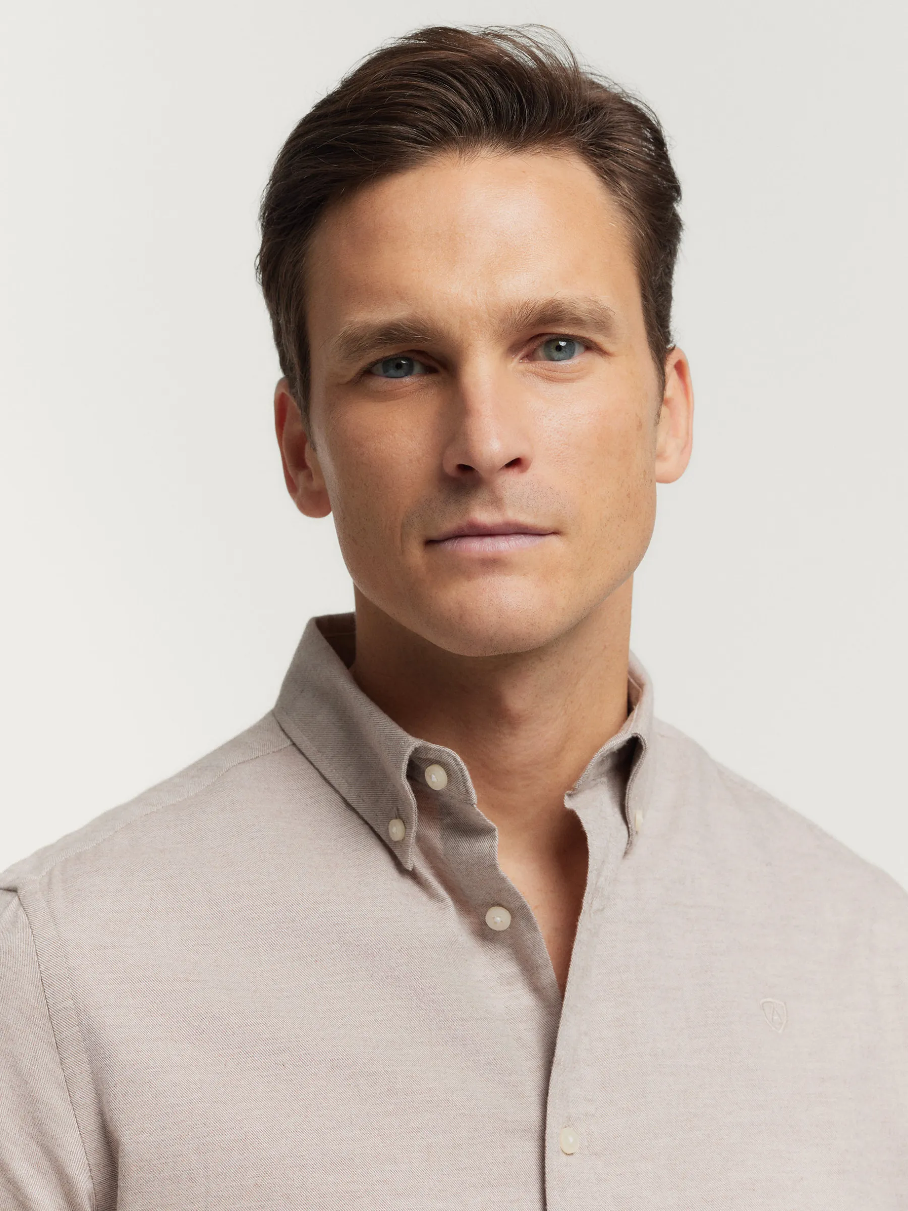 Alvaro Moreno CAMISA FLANNEL TWILL-Hombre Franela