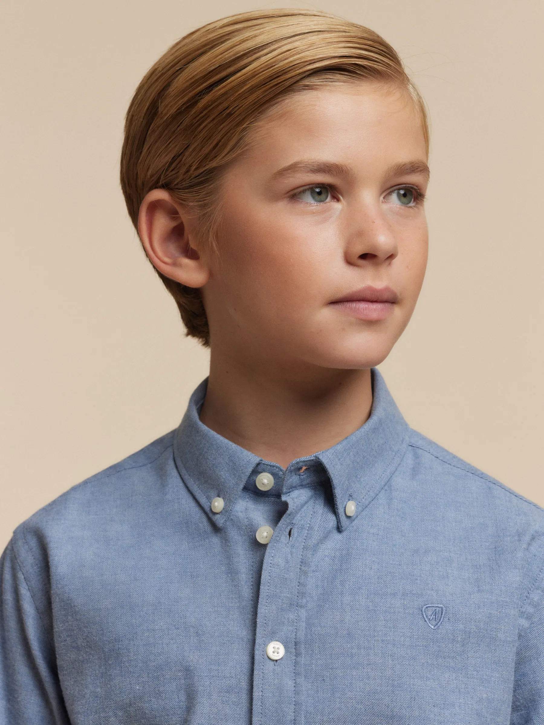 Alvaro Moreno CAMISA FLANNEL TWILL KIDS- Camisas