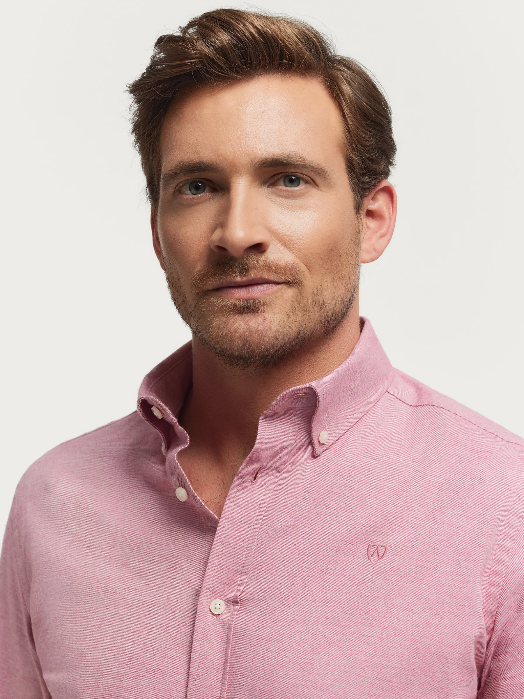 Alvaro Moreno CAMISA FLANNEL TWILL-Hombre Franela