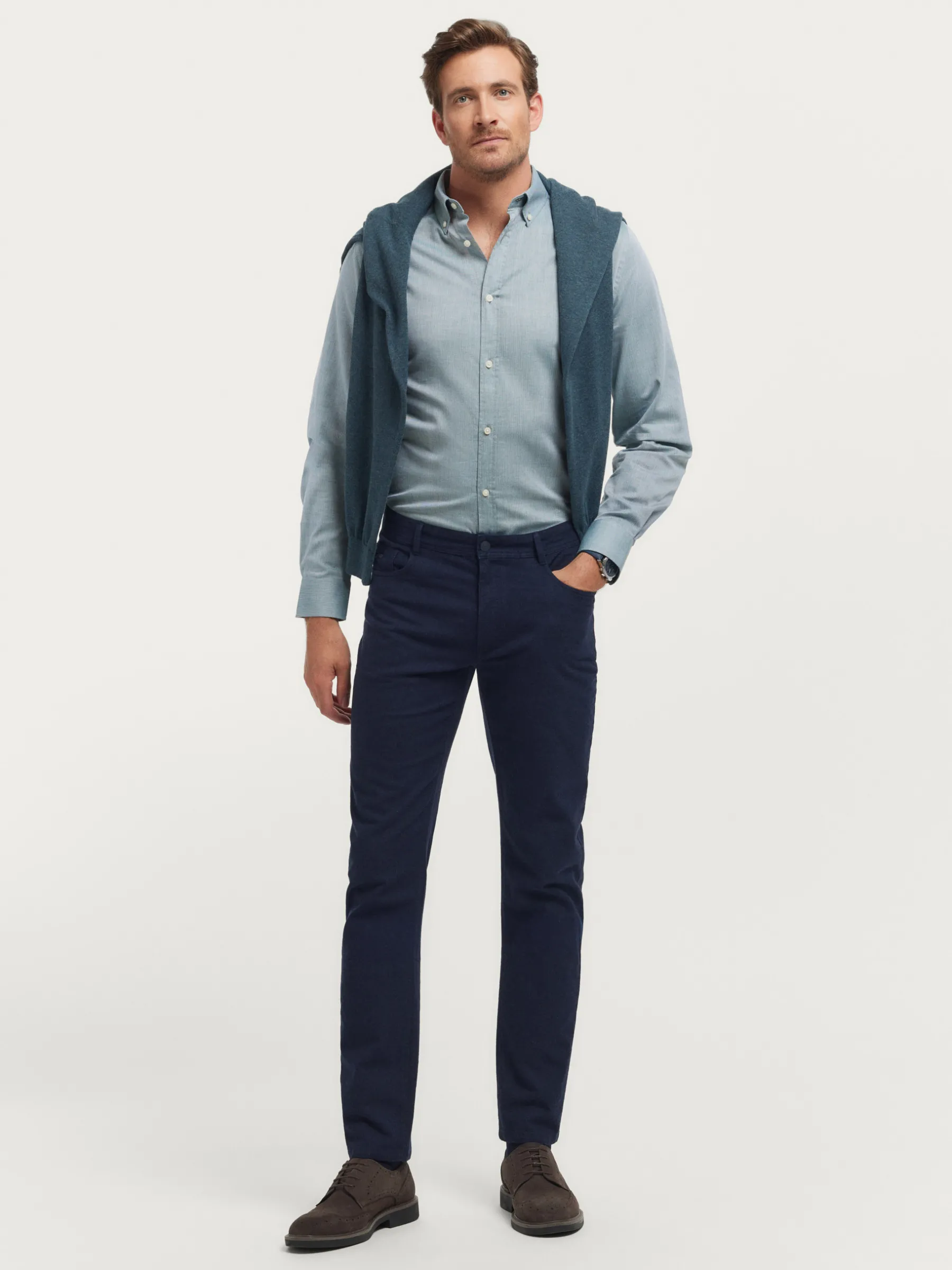 Alvaro Moreno CAMISA MICROESPIGA-Hombre Casual