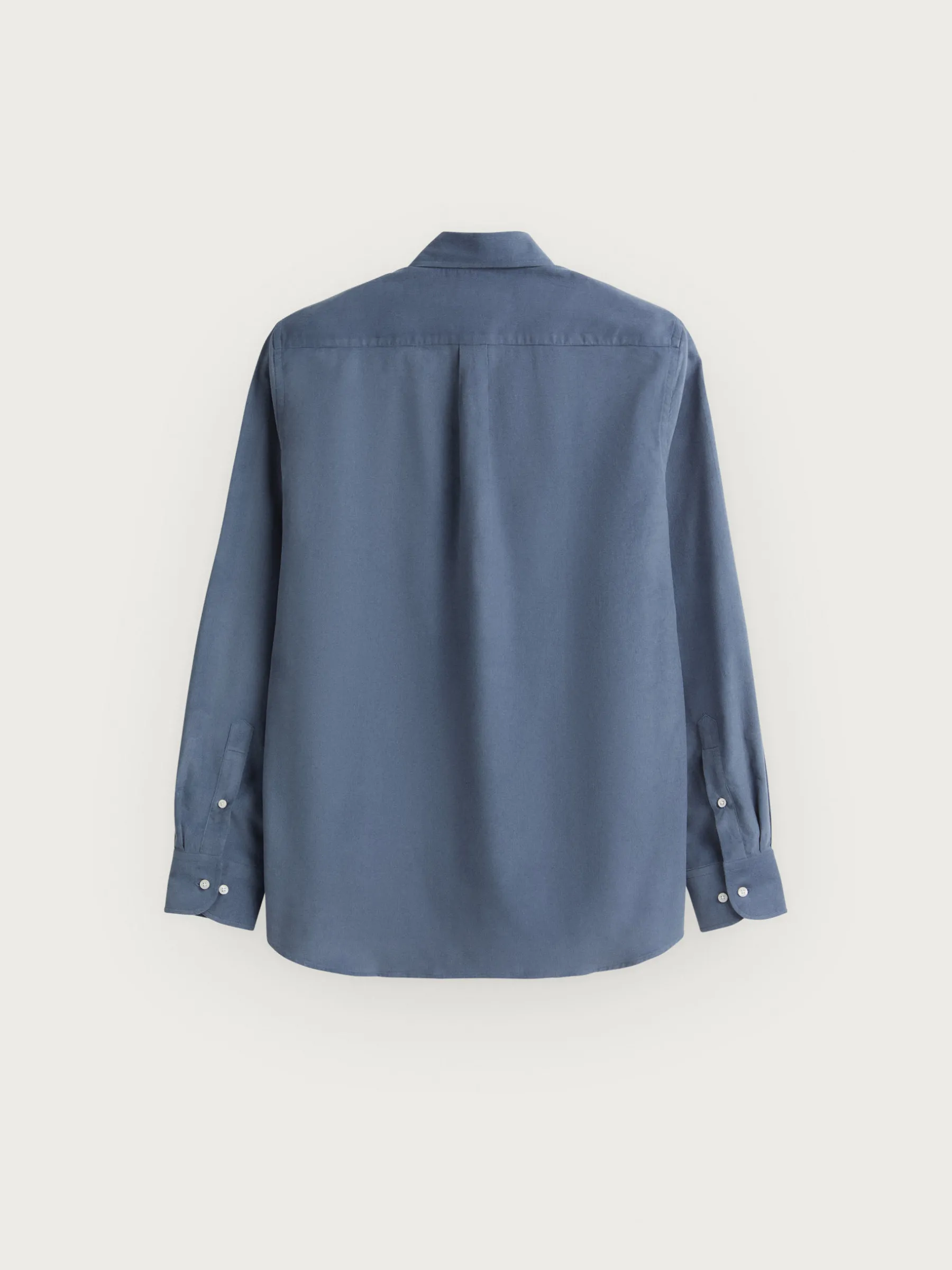 Alvaro Moreno CAMISA MICROPANA JACK AZUL-Hombre Casual