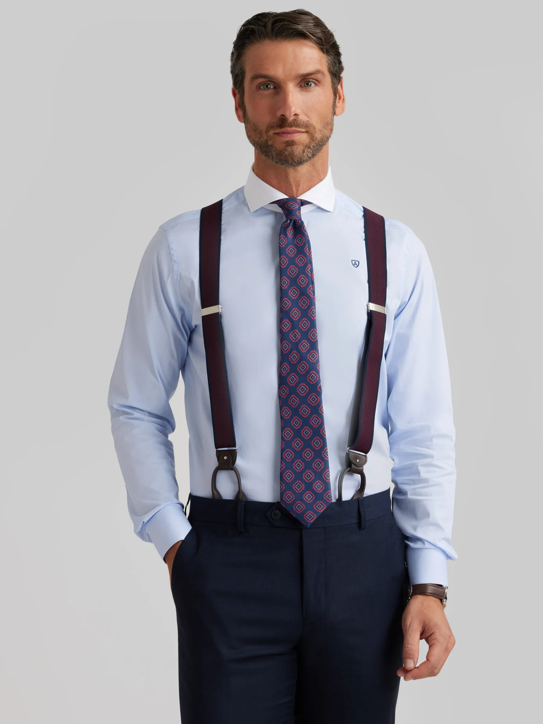 Alvaro Moreno CAMISA MIL RAYAS C. BLANCO-Hombre Camisas Vestir|Camisas Vestir