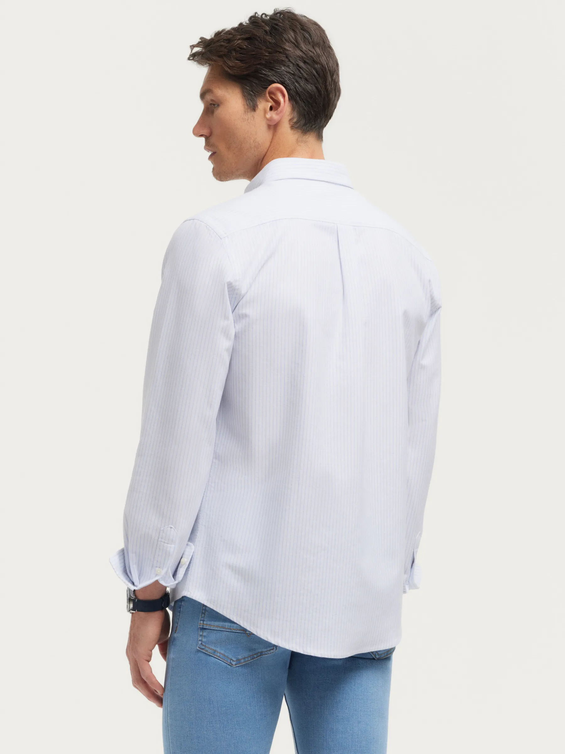 Alvaro Moreno CAMISA OXFORD ASTON-Hombre Oxford