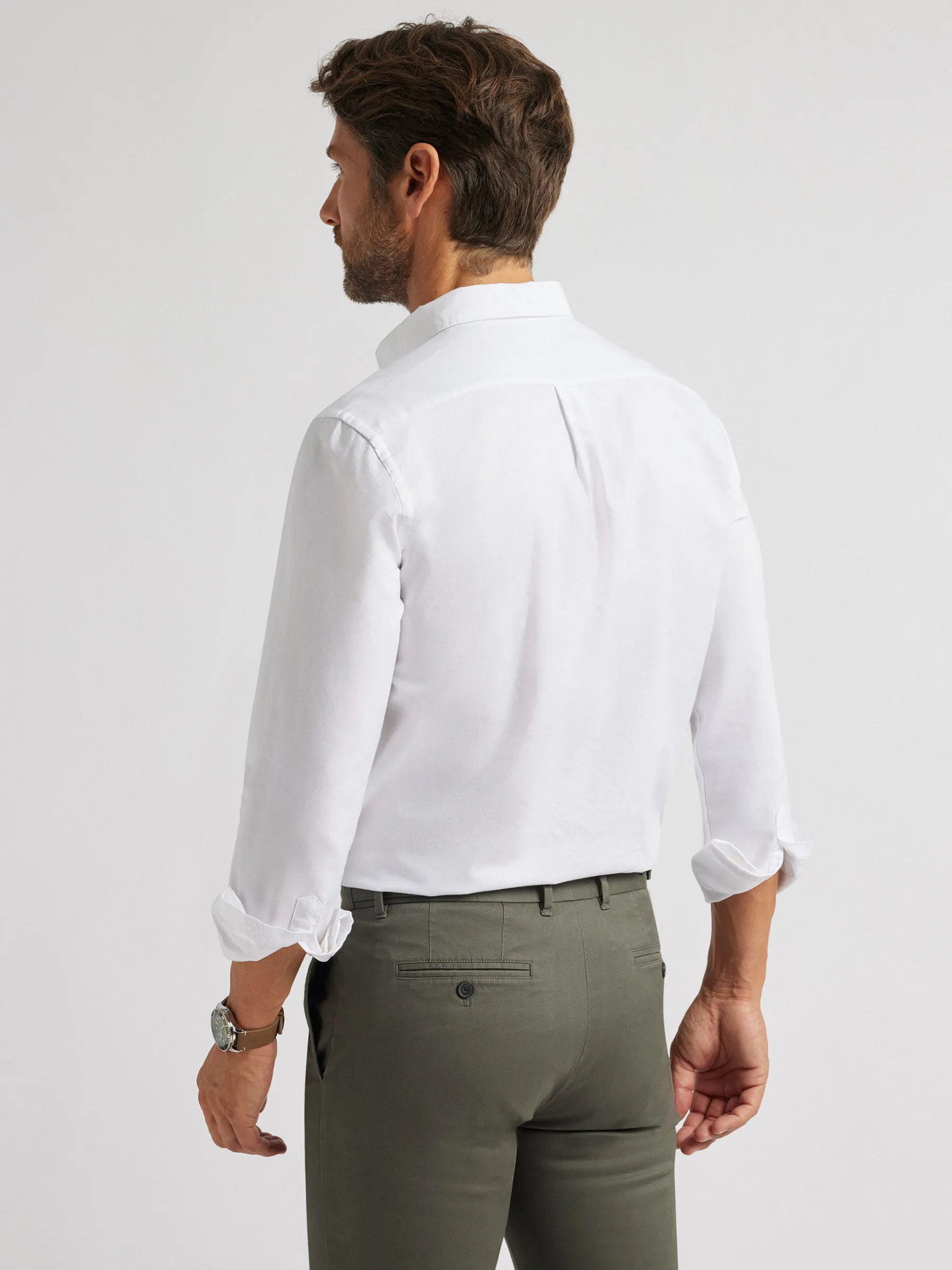 Alvaro Moreno CAMISA OXFORD BASIC-Hombre Oxford