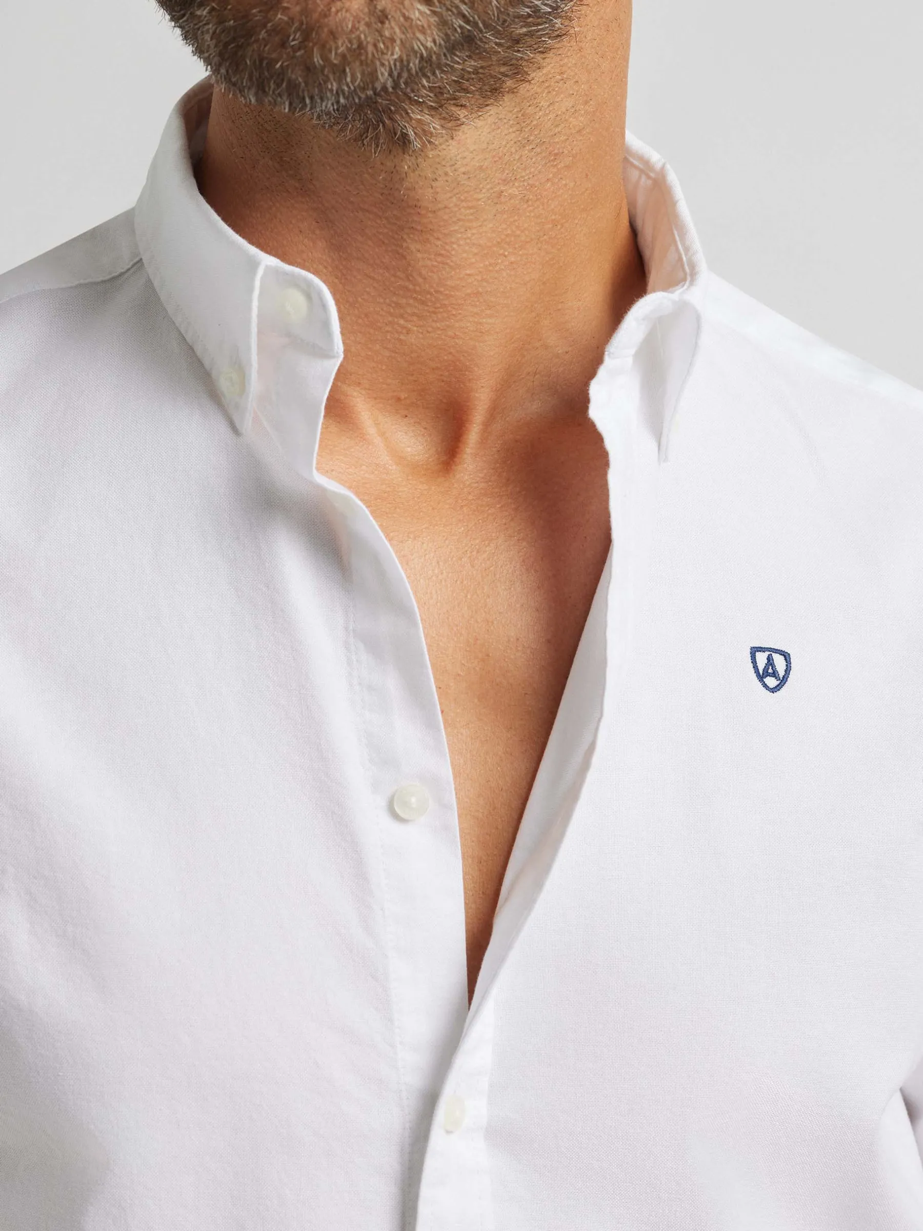 Alvaro Moreno CAMISA OXFORD BASIC-Hombre Oxford