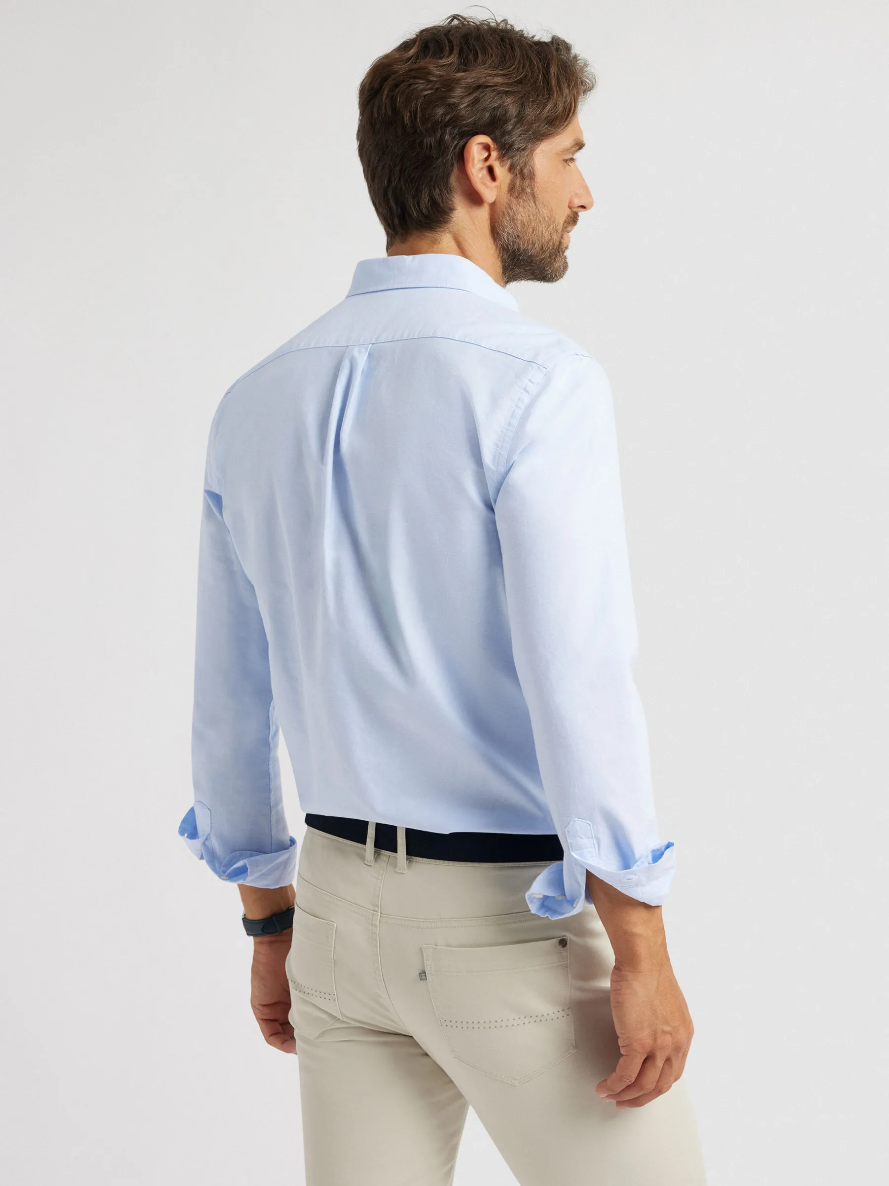 Alvaro Moreno CAMISA OXFORD BASIC-Hombre Oxford