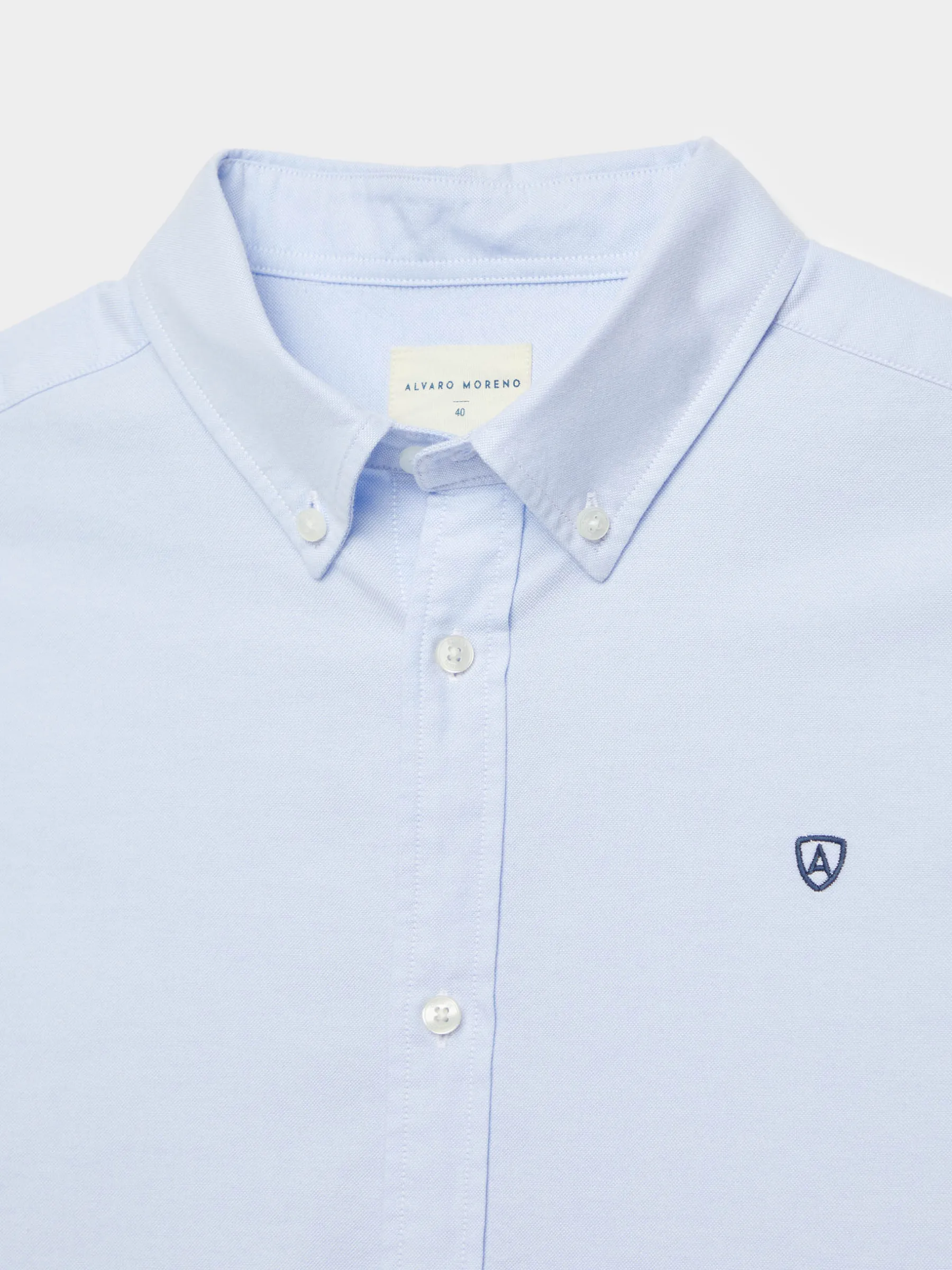 Alvaro Moreno CAMISA OXFORD BASIC-Hombre Oxford