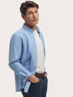Alvaro Moreno CAMISA OXFORD CHAMBRAY-Hombre Oxford