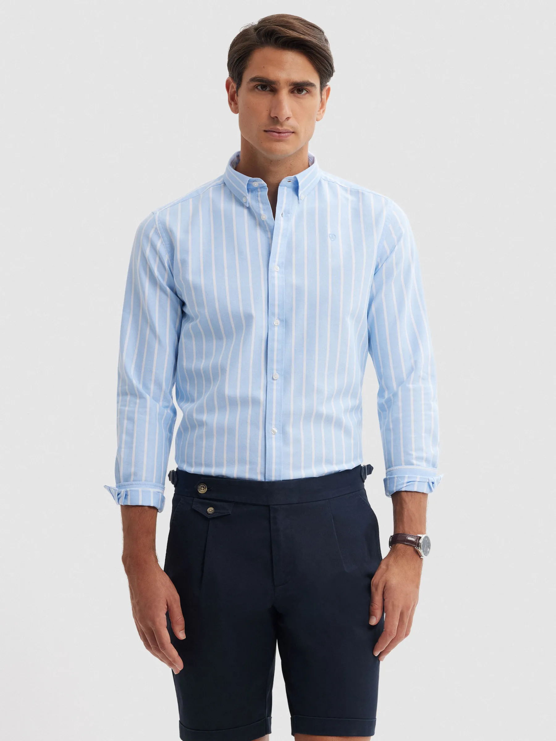 Alvaro Moreno CAMISA OXFORD CLASSIC-Hombre Oxford