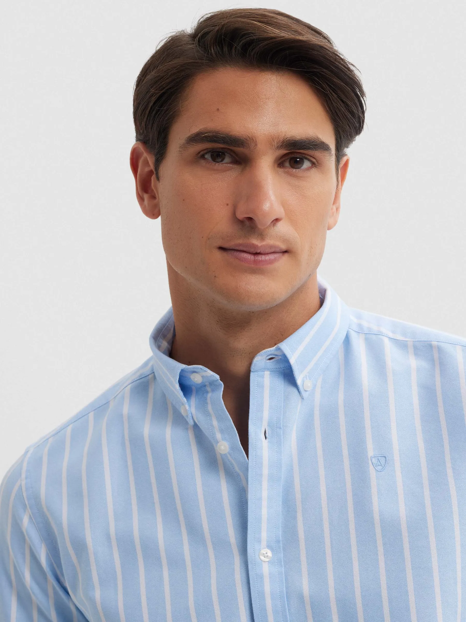 Alvaro Moreno CAMISA OXFORD CLASSIC-Hombre Oxford