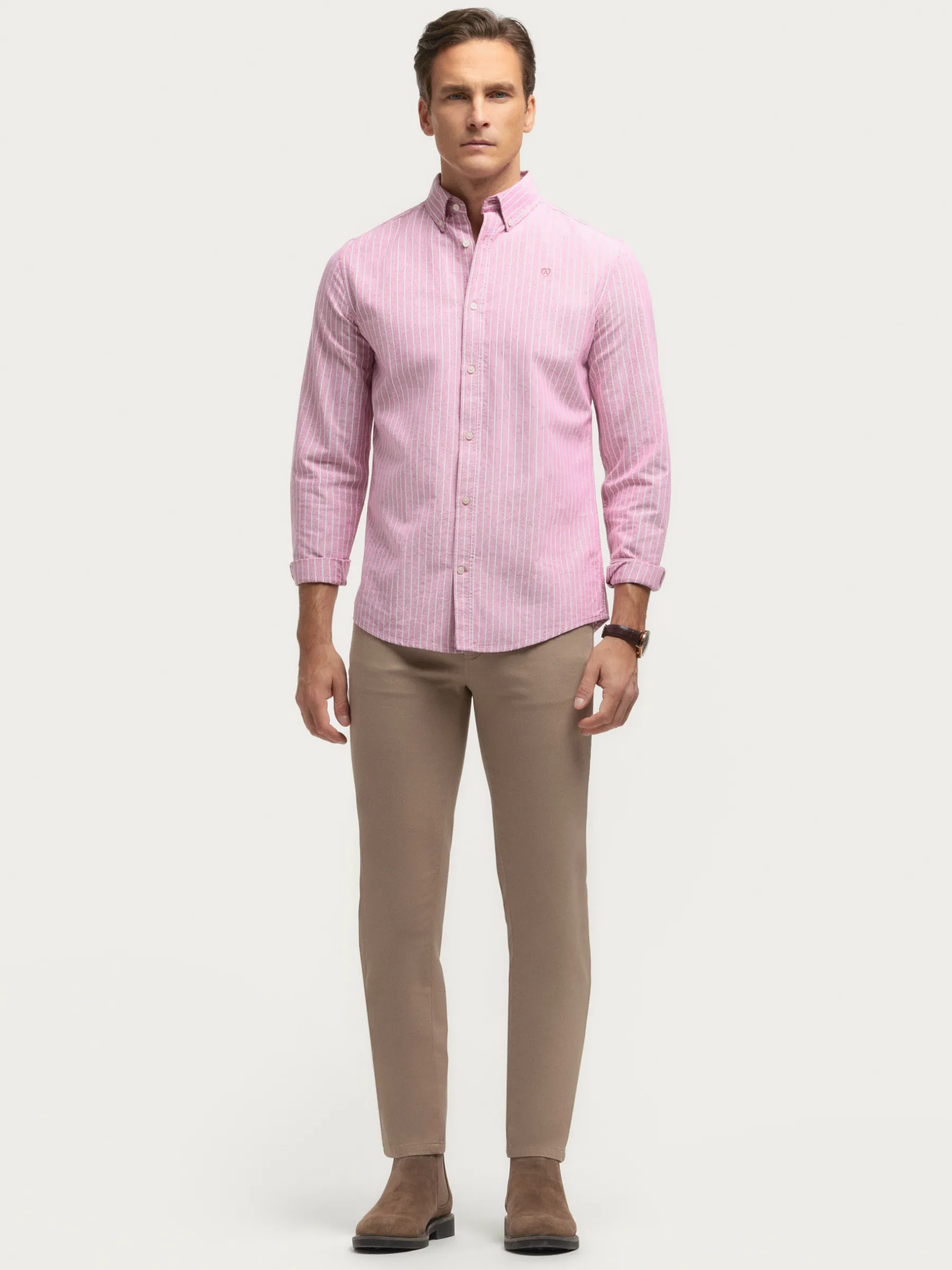Alvaro Moreno CAMISA OXFORD CLUB-Hombre Oxford