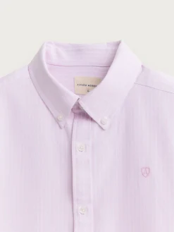 Alvaro Moreno CAMISA OXFORD DIPLO ROSA-Hombre Oxford