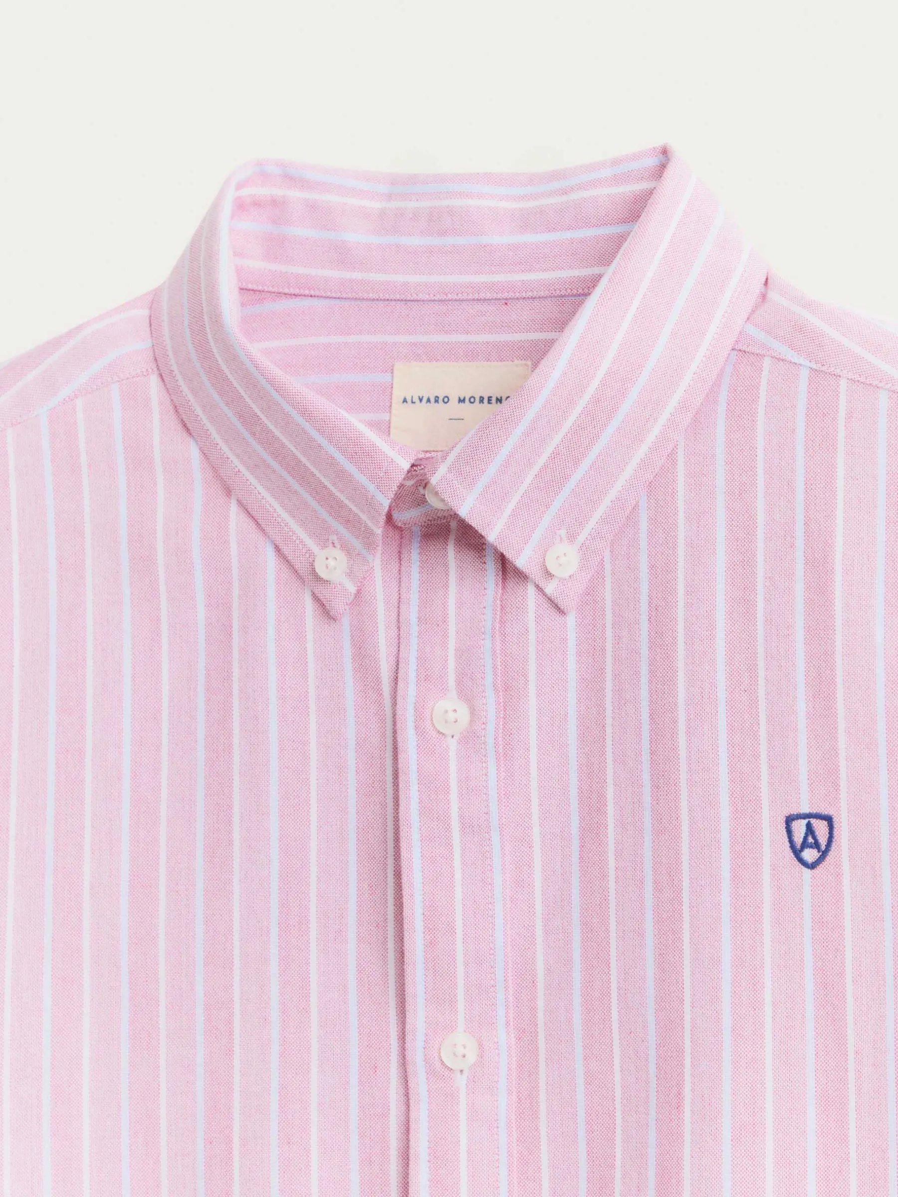 Alvaro Moreno CAMISA OXFORD FANCY STR-Hombre Oxford