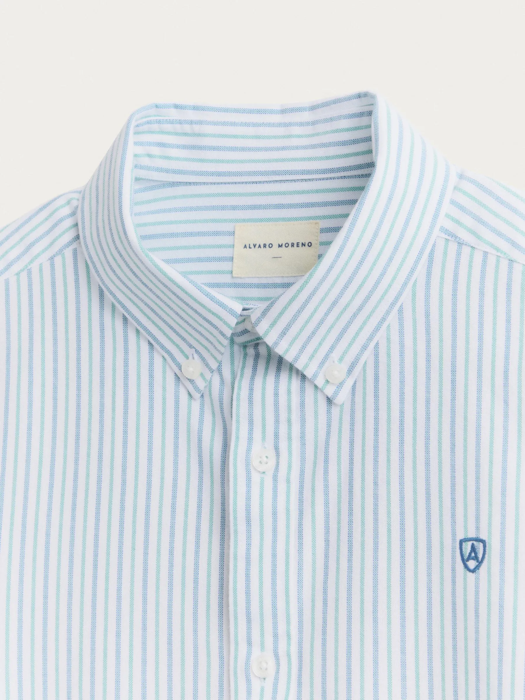 Alvaro Moreno CAMISA OXFORD FANCY STR-Hombre Oxford