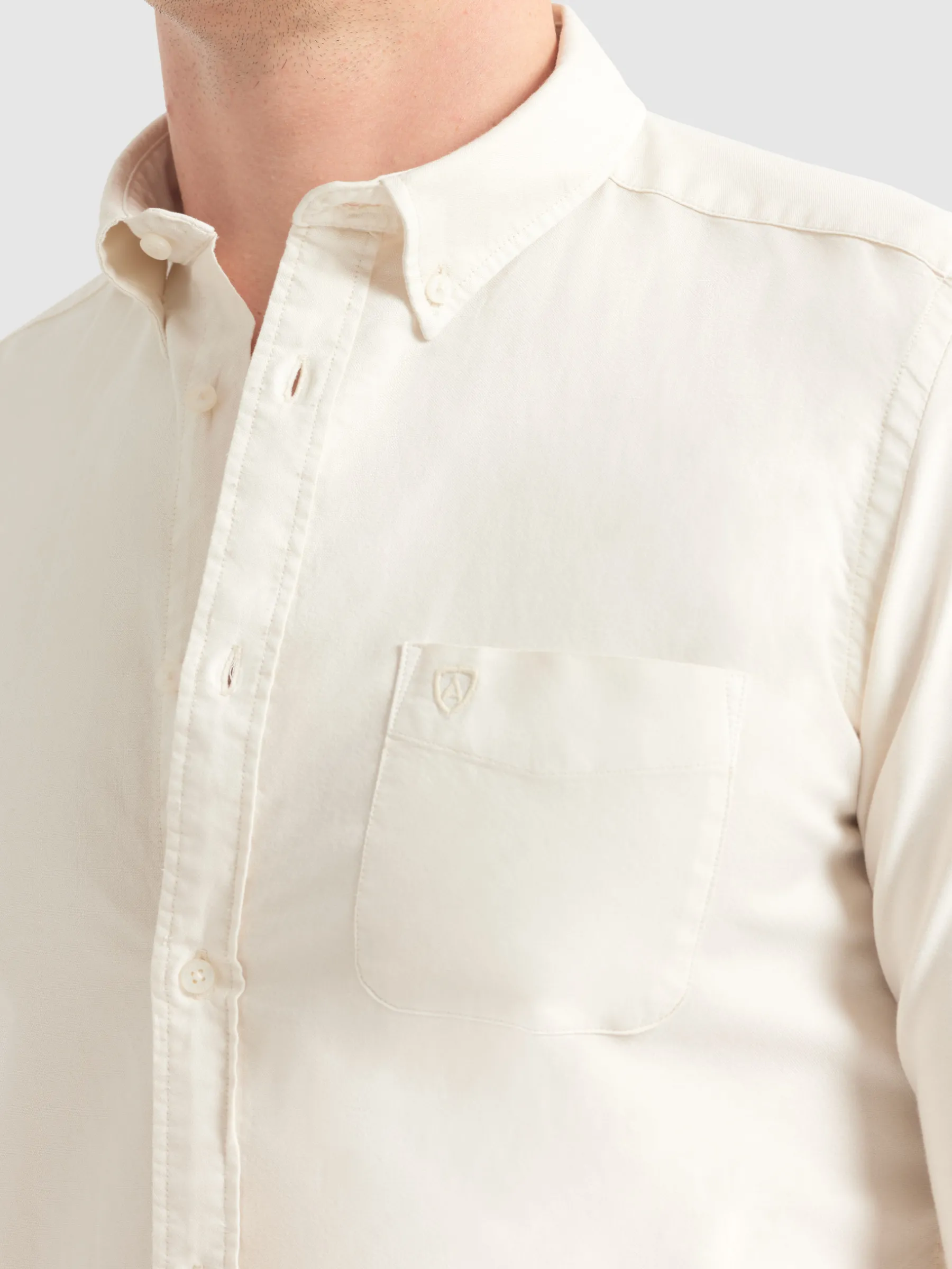 Alvaro Moreno CAMISA OXFORD POCKET DYE-Hombre Oxford