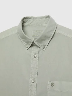 Alvaro Moreno CAMISA OXFORD POCKET DYE-Hombre Oxford