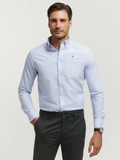 Alvaro Moreno CAMISA OXFORD RAYAS-Hombre Oxford