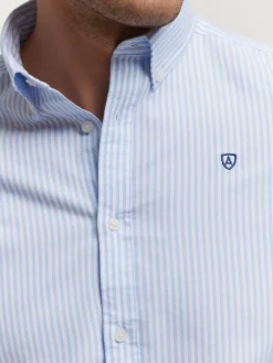 Alvaro Moreno CAMISA OXFORD RAYAS-Hombre Oxford