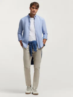 Alvaro Moreno CAMISA OXFORD SOLID-Hombre Oxford