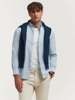 Alvaro Moreno CAMISA OXFORD SOLID-Hombre Oxford