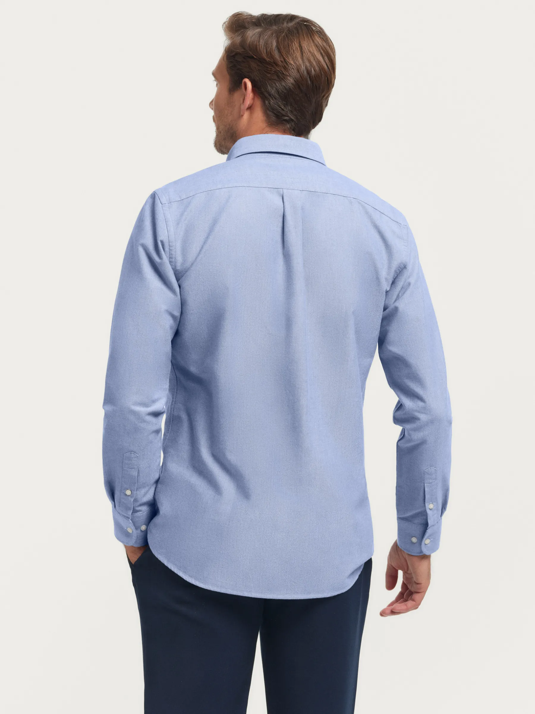 Alvaro Moreno CAMISA OXFORD SOLID-Hombre Oxford