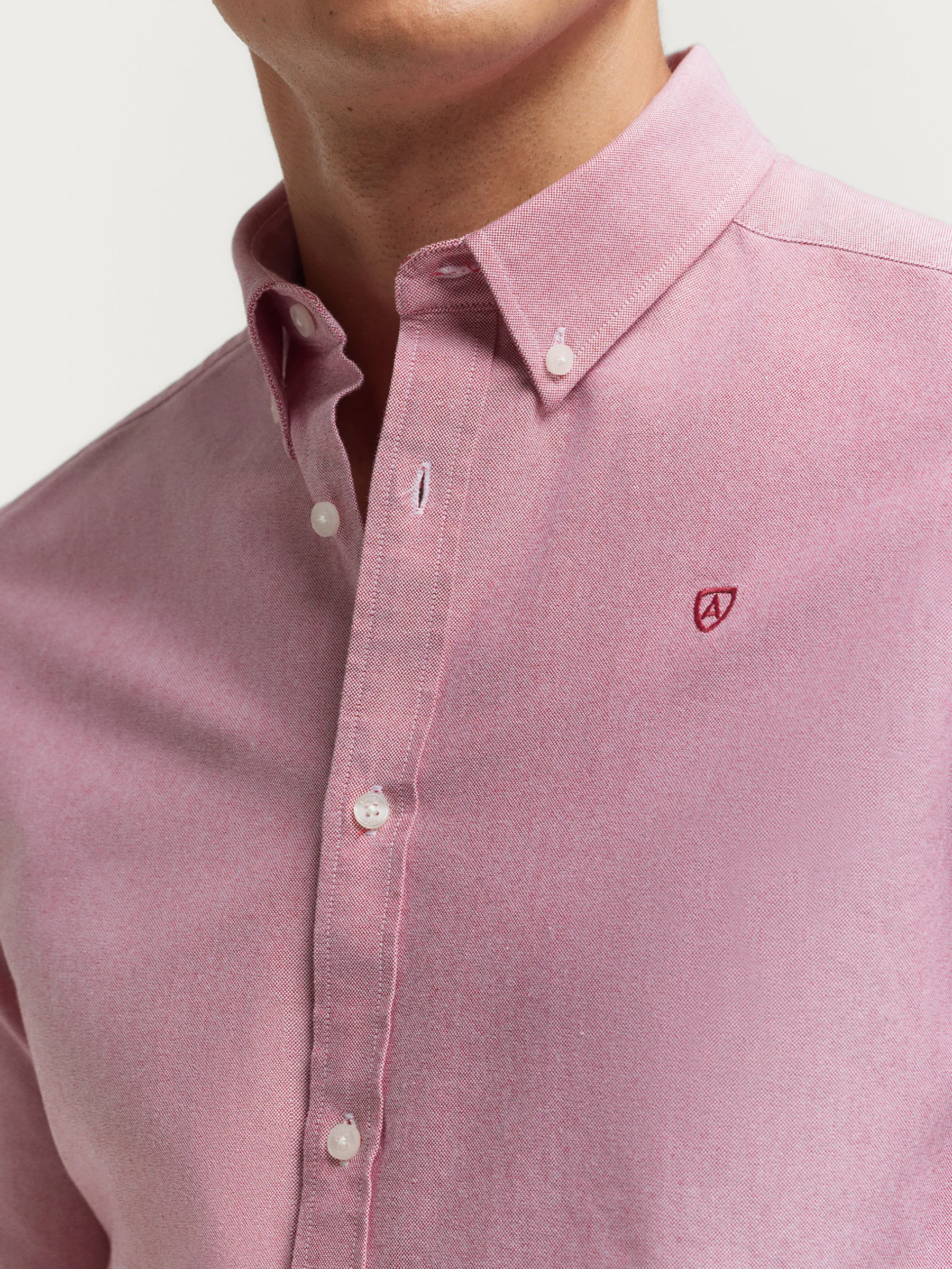 Alvaro Moreno CAMISA OXFORD SOLID-Hombre Oxford