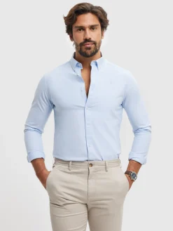Alvaro Moreno CAMISA OXFORD SOLID-Hombre Oxford