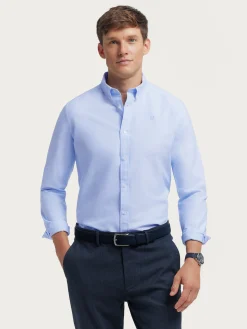 Alvaro Moreno CAMISA OXFORD SOLID-Hombre Oxford