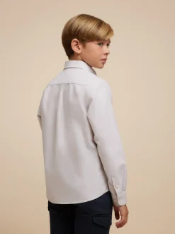 Alvaro Moreno CAMISA OXFORD SOLID KIDS- Camisas