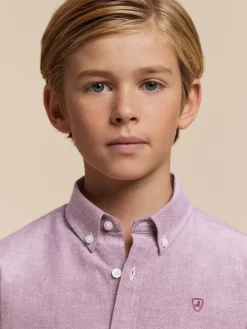 Alvaro Moreno CAMISA OXFORD SOLID KIDS- Camisas