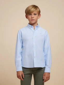 Alvaro Moreno CAMISA OXFORD SOLID KIDS- Camisas