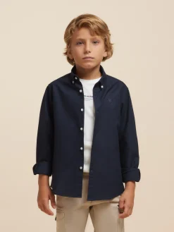 Alvaro Moreno CAMISA OXFORD SOLID KIDS- Camisas
