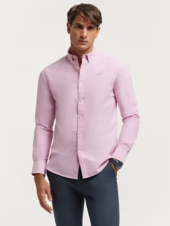Alvaro Moreno CAMISA OXFORD SOLID-Hombre Oxford