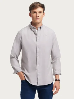 Alvaro Moreno CAMISA OXFORD SOLID-Hombre Oxford