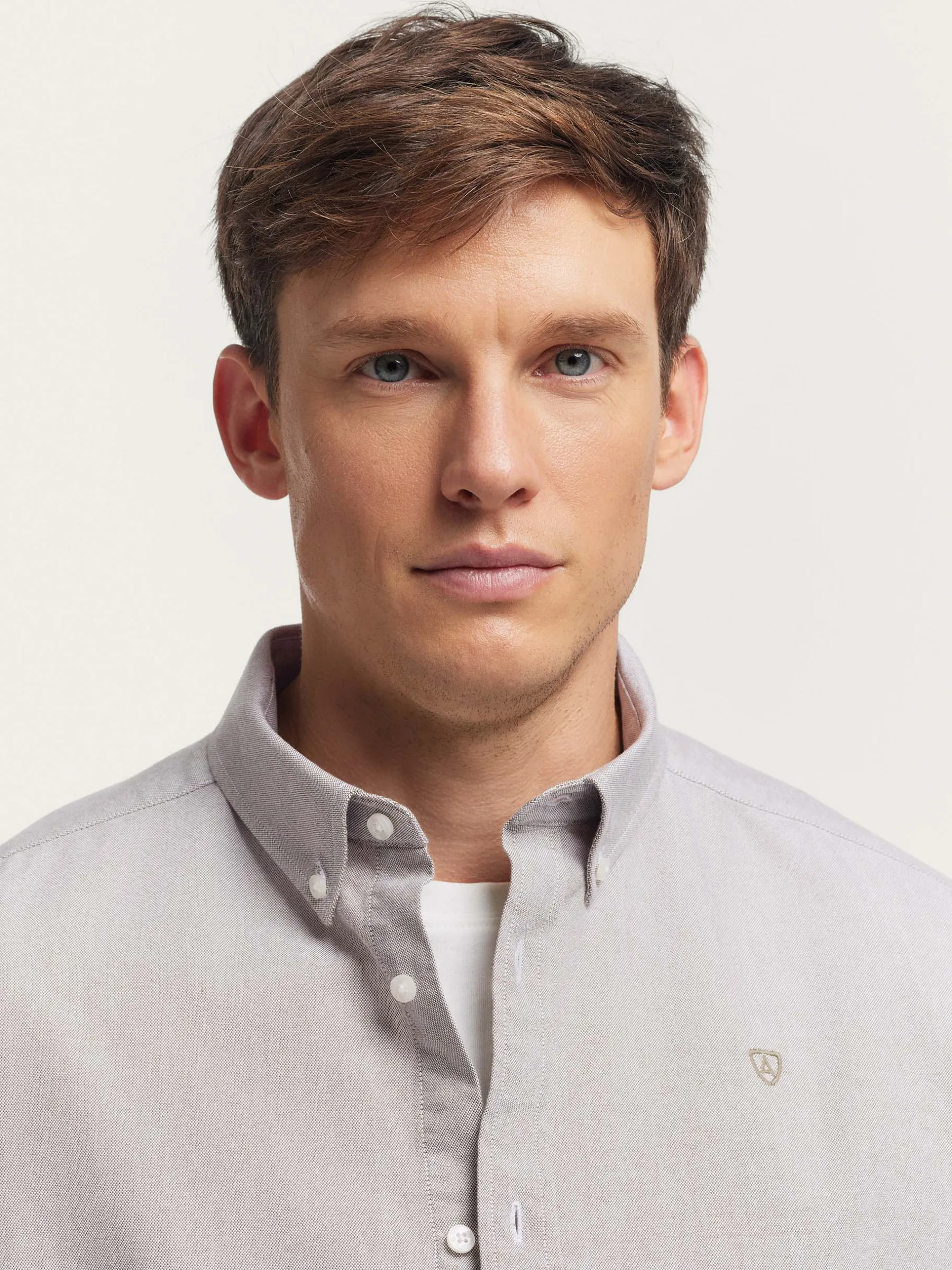 Alvaro Moreno CAMISA OXFORD SOLID-Hombre Oxford