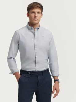 Alvaro Moreno CAMISA OXFORD SOLID-Hombre Oxford