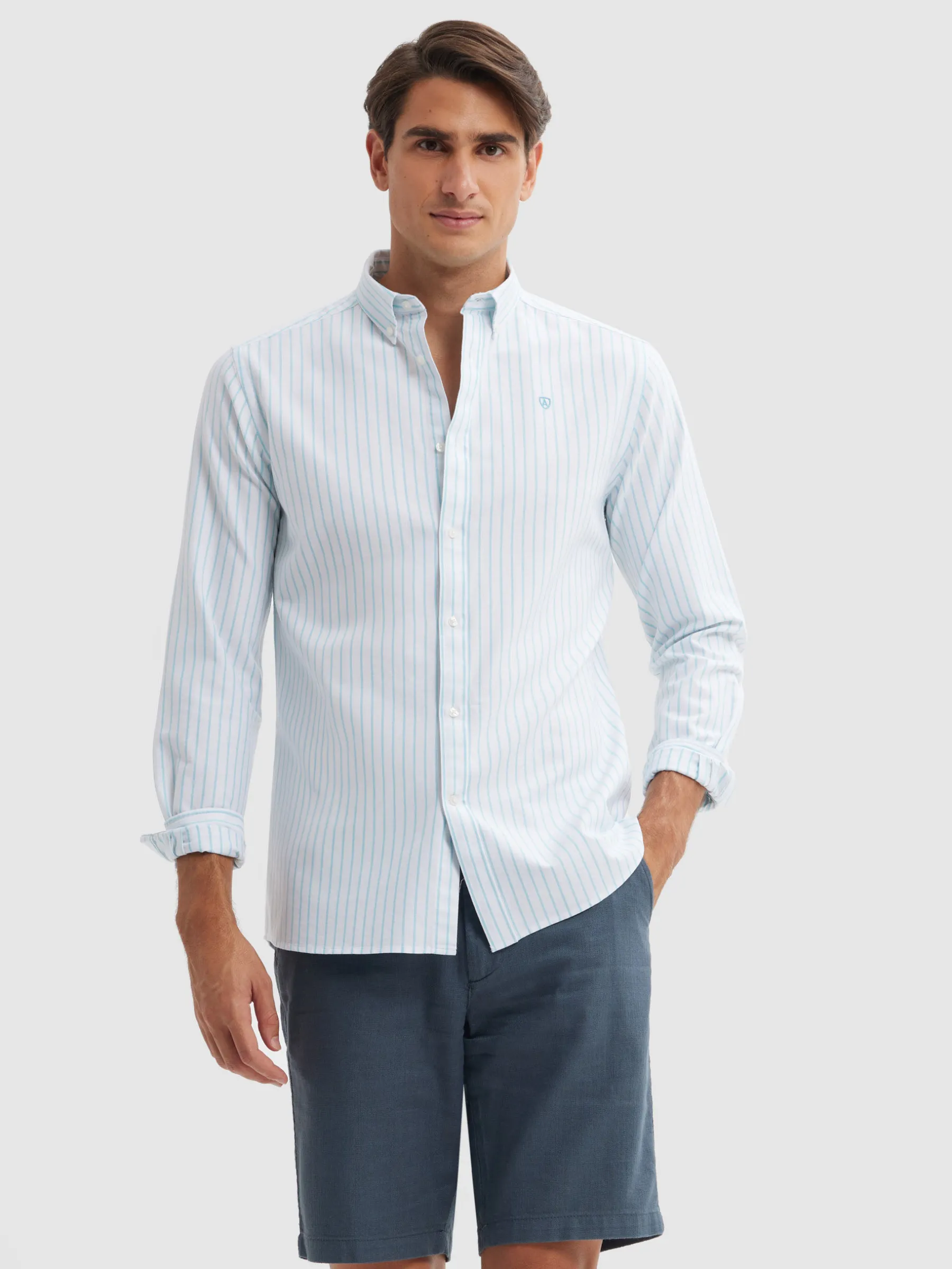 Alvaro Moreno CAMISA OXFORD SUNNY-Hombre Oxford