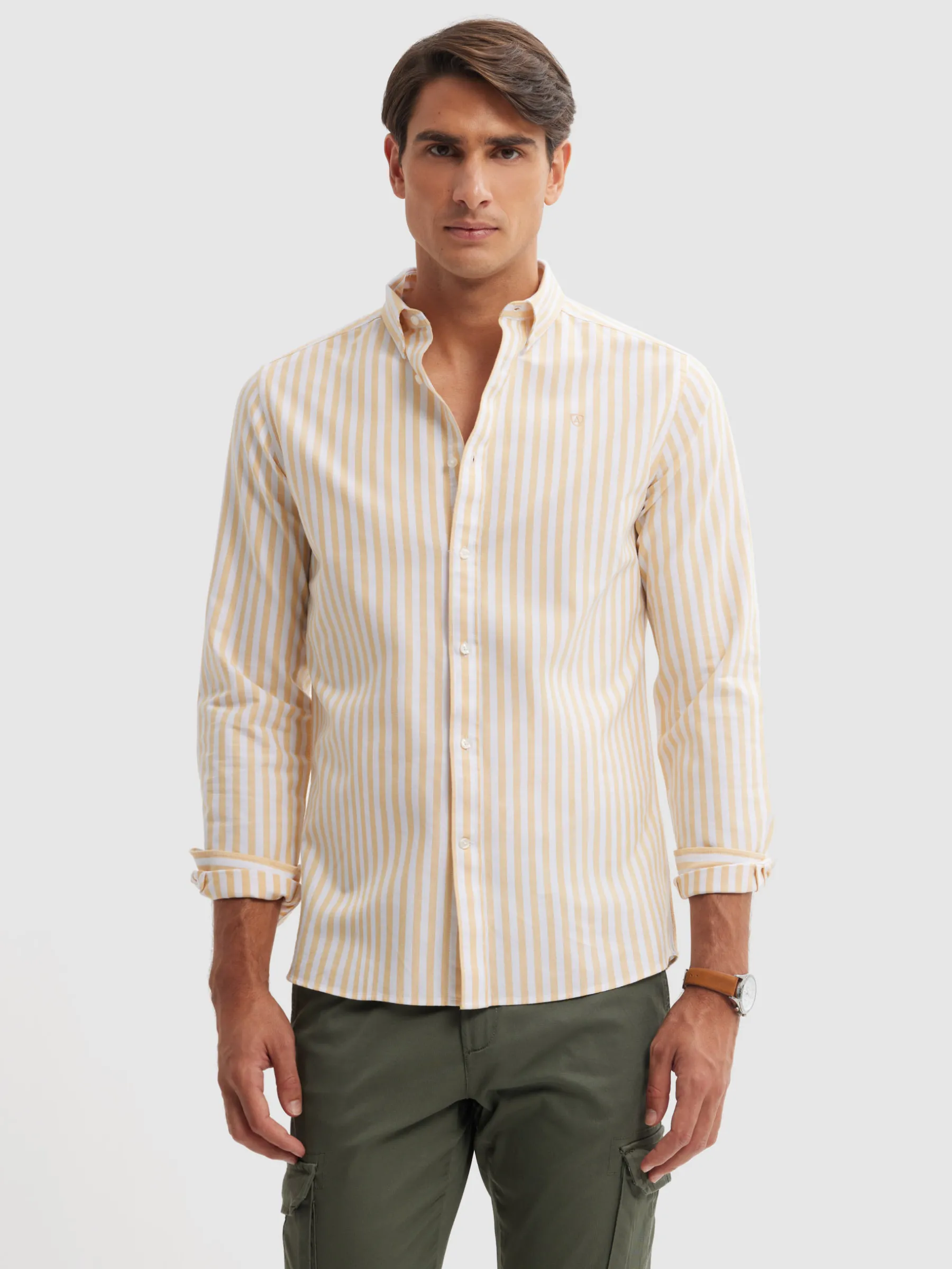 Alvaro Moreno CAMISA OXFORD SUNSET-Hombre Oxford