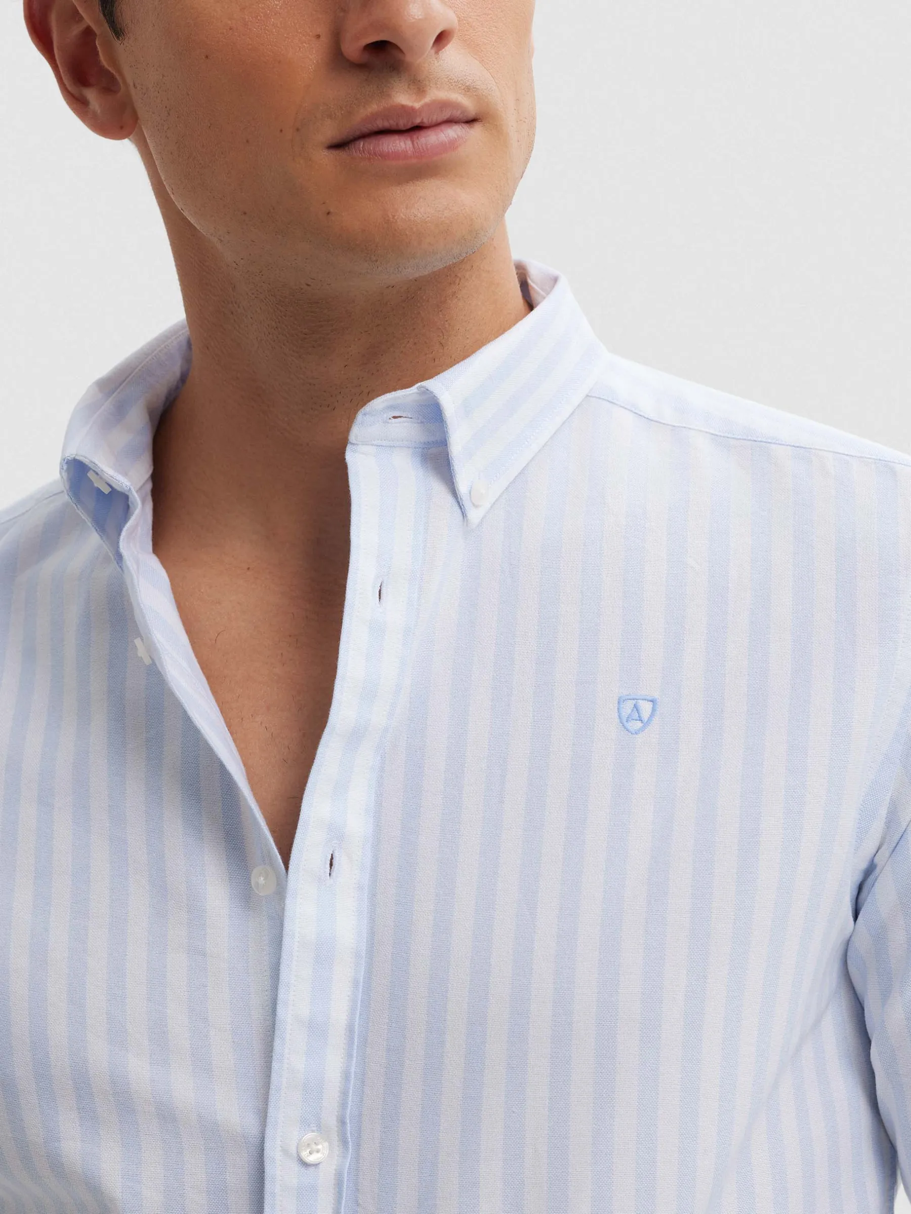 Alvaro Moreno CAMISA OXFORD SUNSET-Hombre Oxford