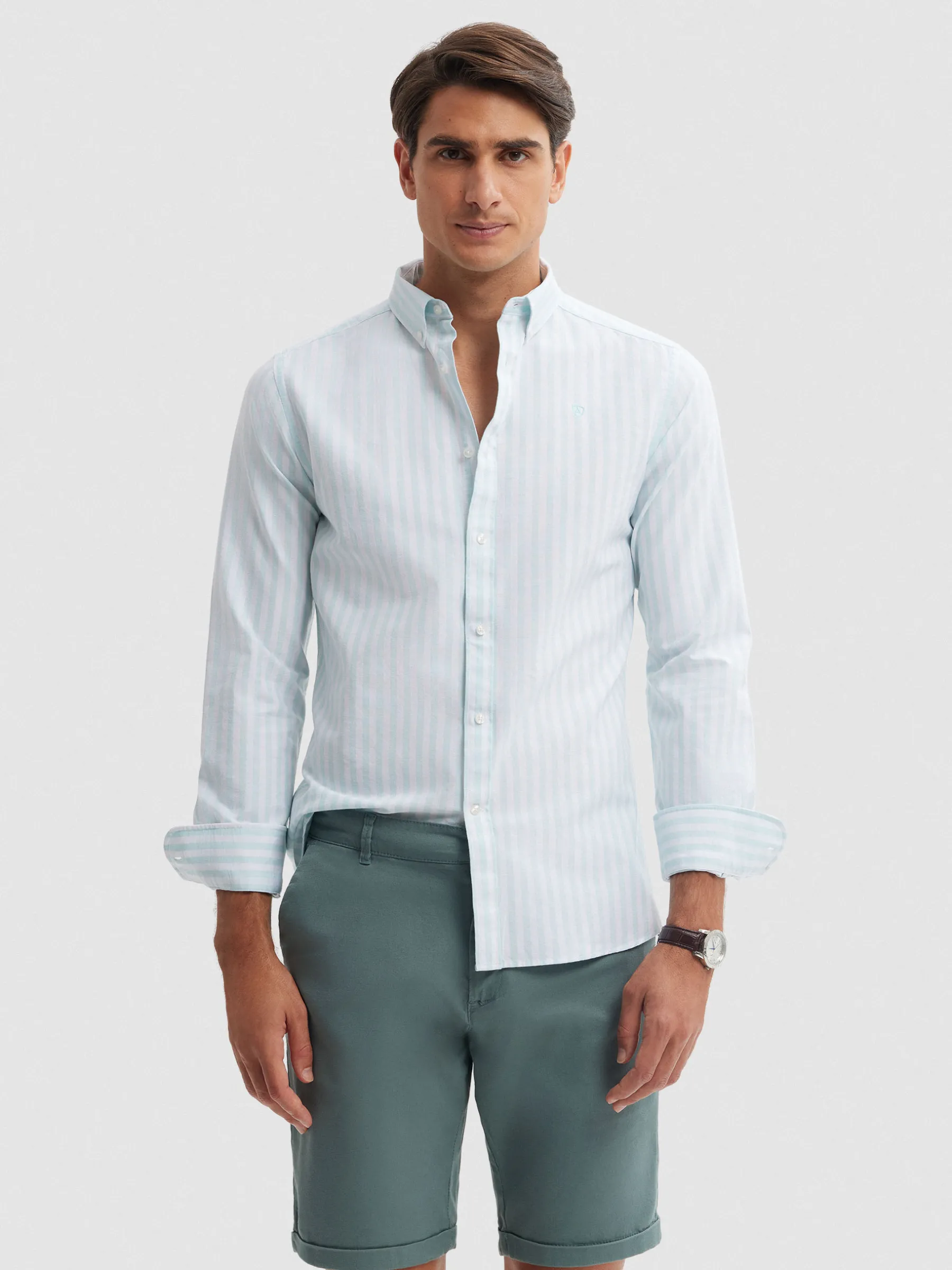 Alvaro Moreno CAMISA OXFORD SUNSET-Hombre Oxford