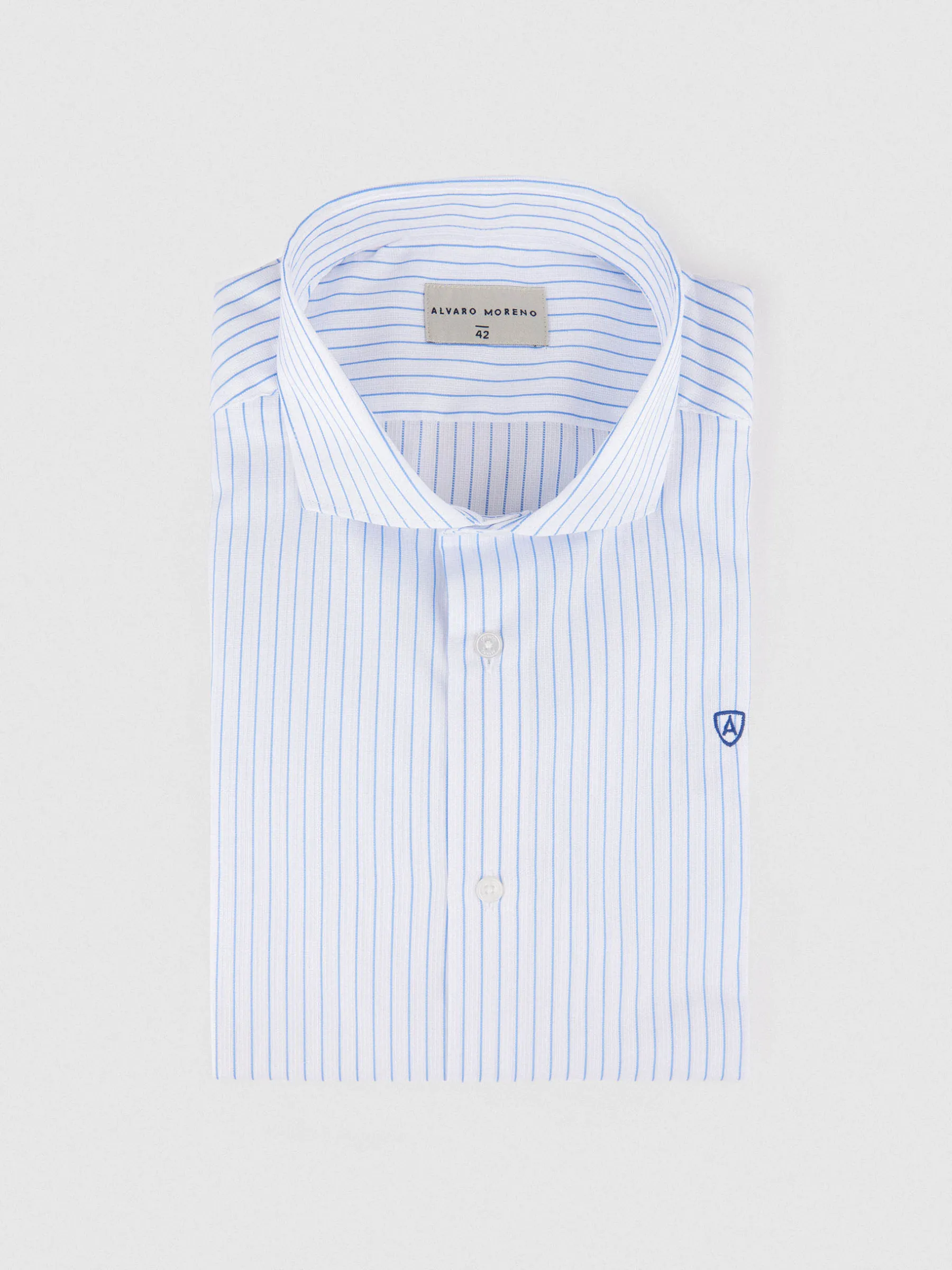 Alvaro Moreno CAMISA RAYAS ESTRUCTURA-Hombre Camisas Vestir|Camisas Vestir