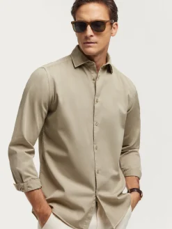 Alvaro Moreno CAMISA TWILL DYE-Hombre Casual