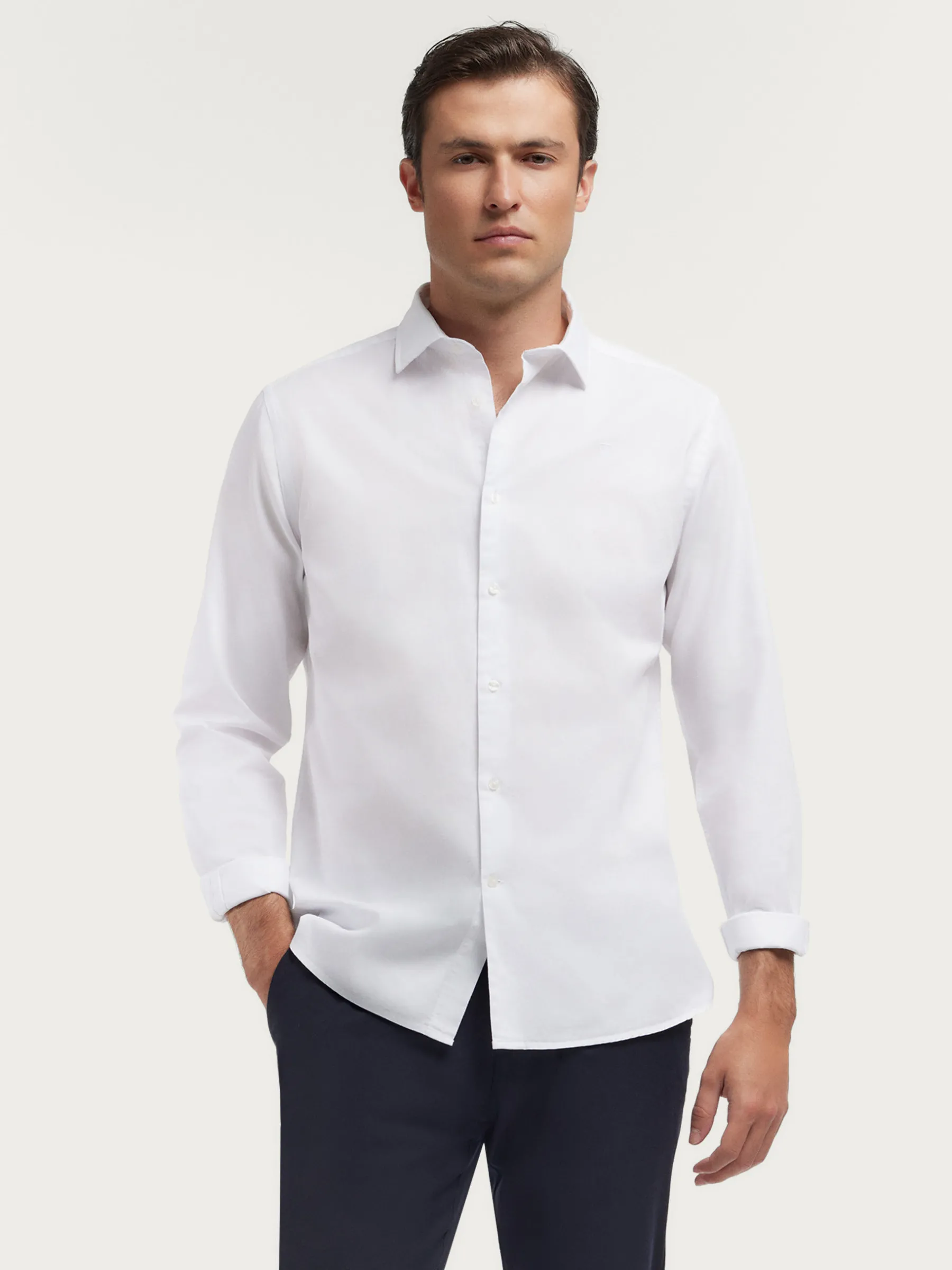 Alvaro Moreno CAMISA TWILL DYE-Hombre Casual
