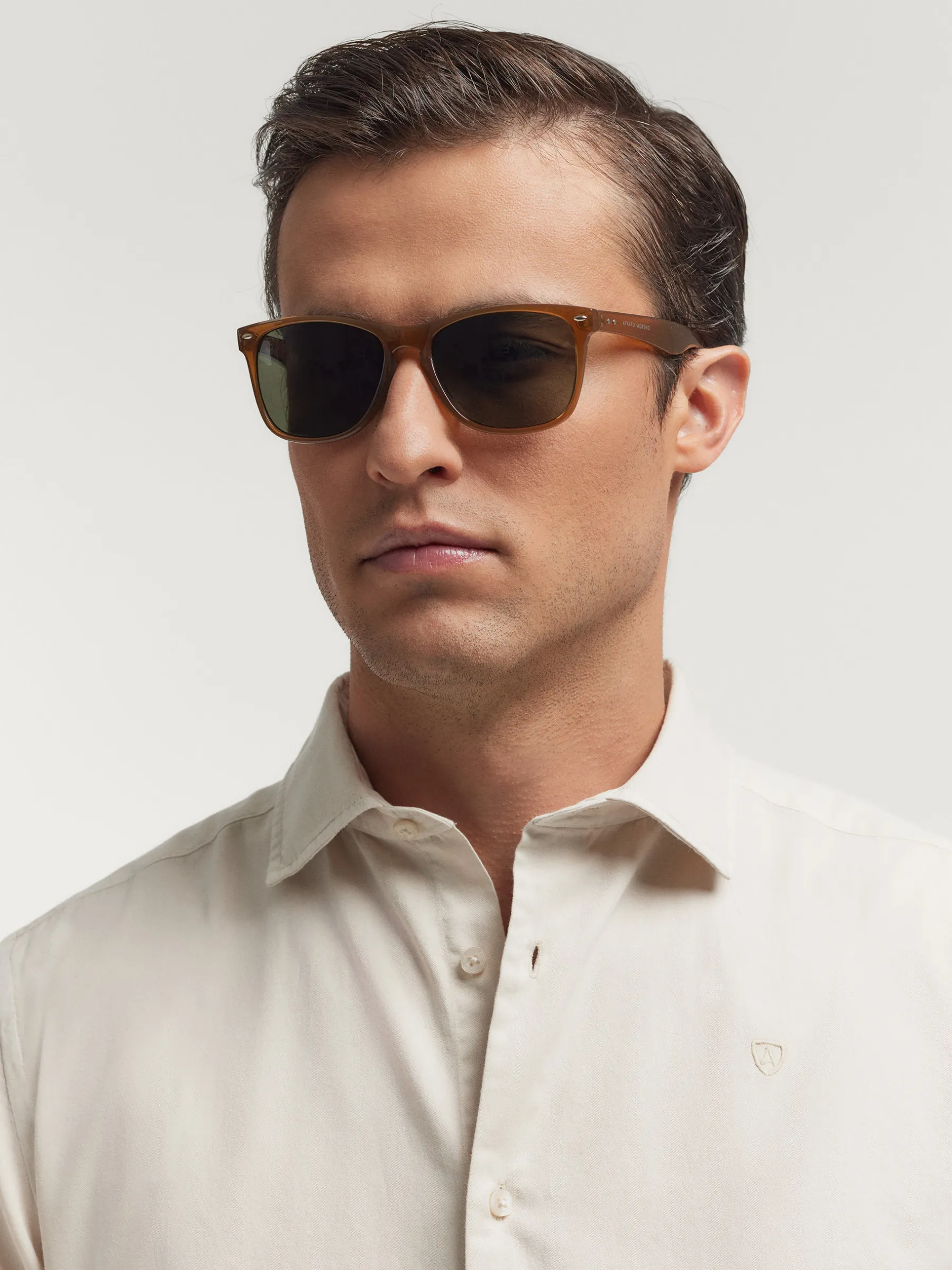 Alvaro Moreno CAMISA TWILL DYE-Hombre Casual