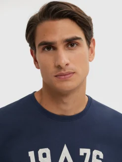 Alvaro Moreno CAMISETA COLLEGE-Hombre Camisetas