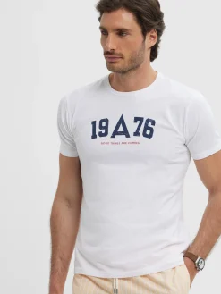 Alvaro Moreno CAMISETA COLLEGE-Hombre Camisetas