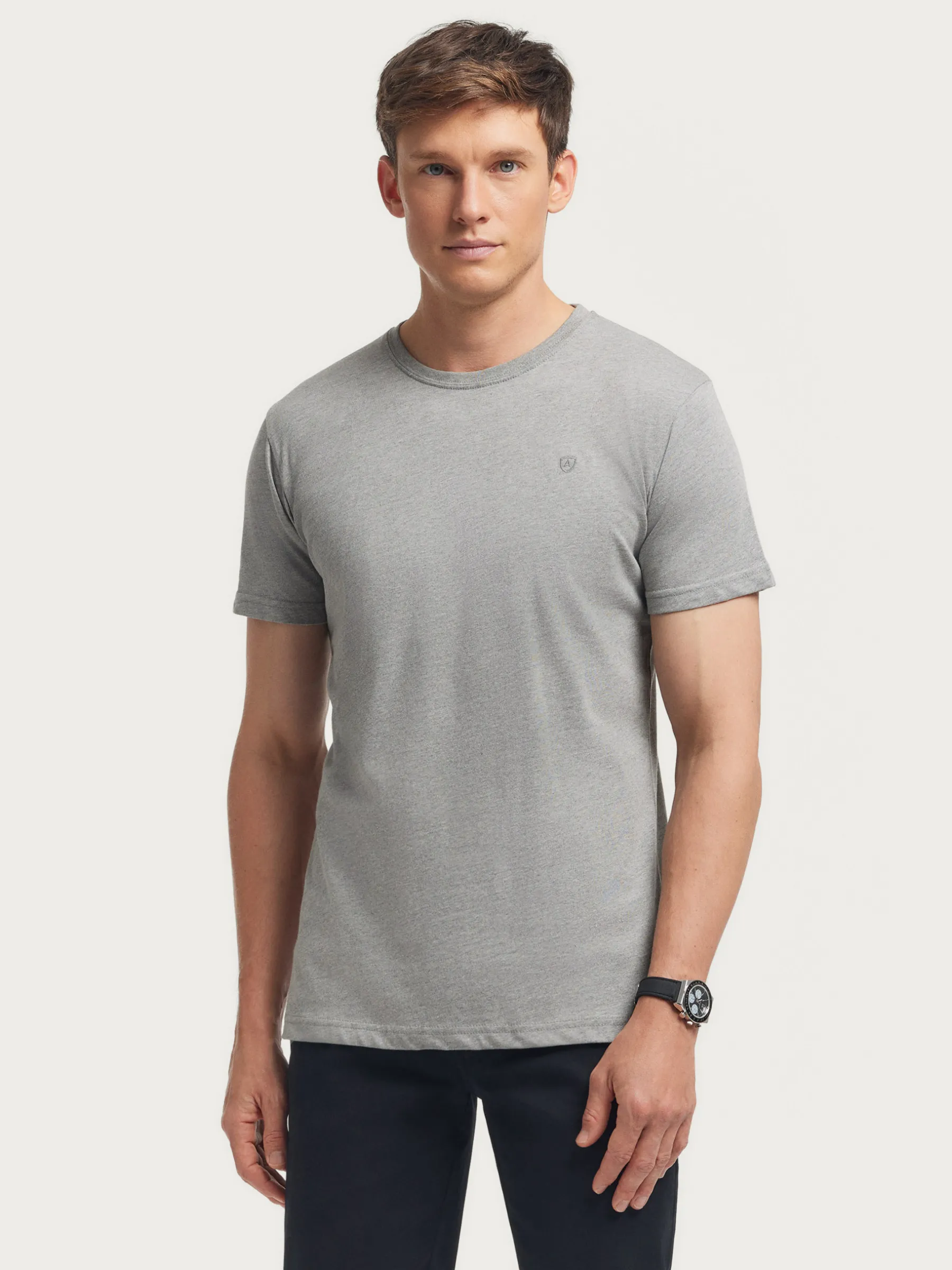 Alvaro Moreno CAMISETA MELANGE-Hombre Camisetas