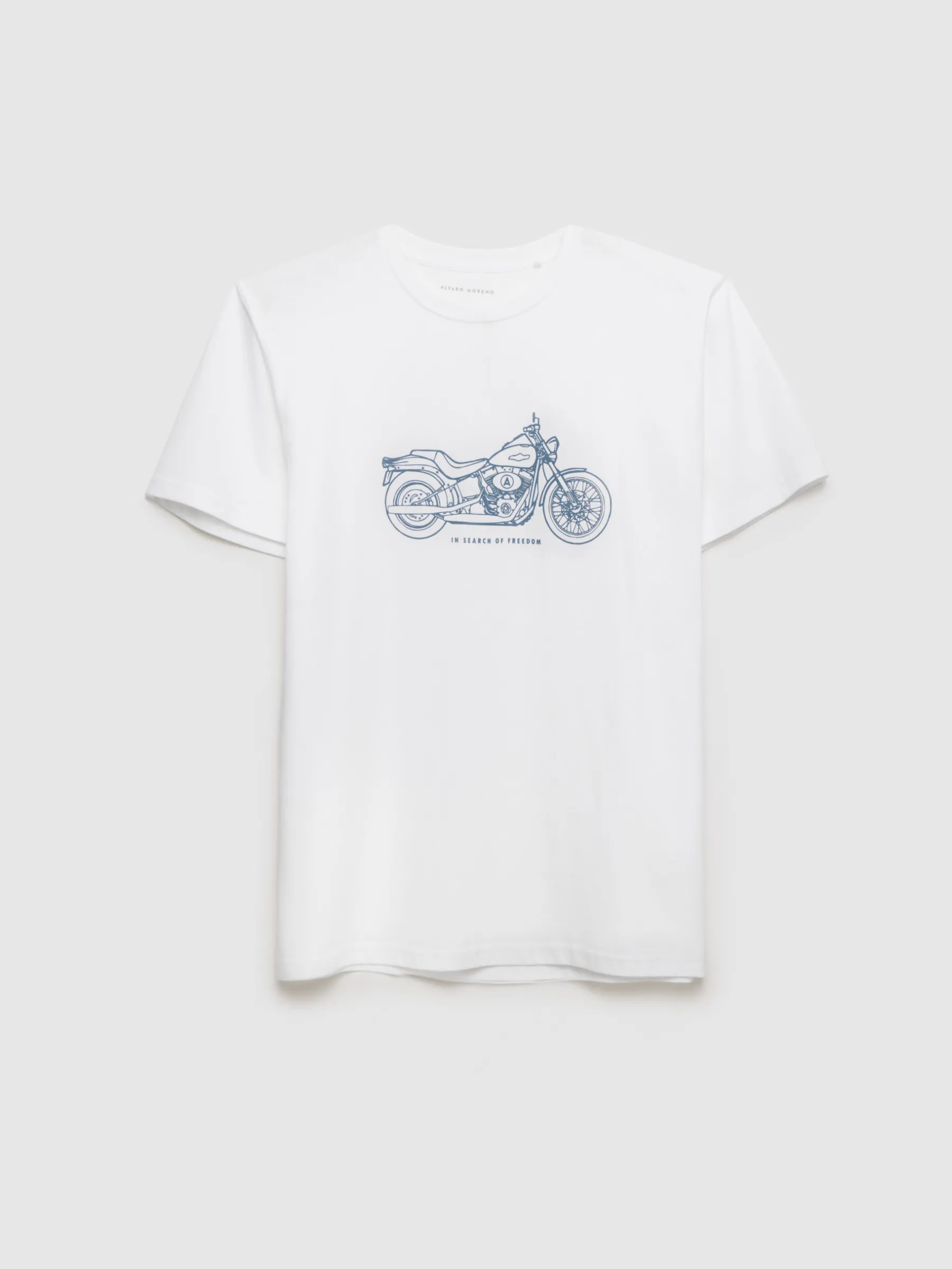Alvaro Moreno CAMISETA MOTORCYCLE-Hombre Camisetas