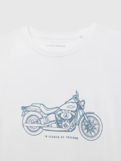 Alvaro Moreno CAMISETA MOTORCYCLE-Hombre Camisetas